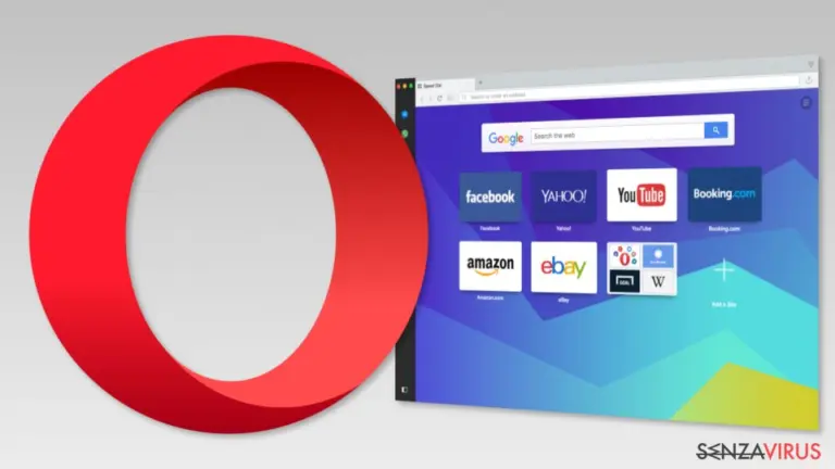 Image of Opera browser