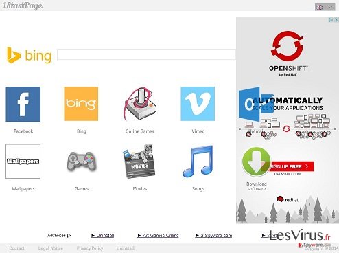 instantanea di 1startpage.com instantanea di 1startpage.com