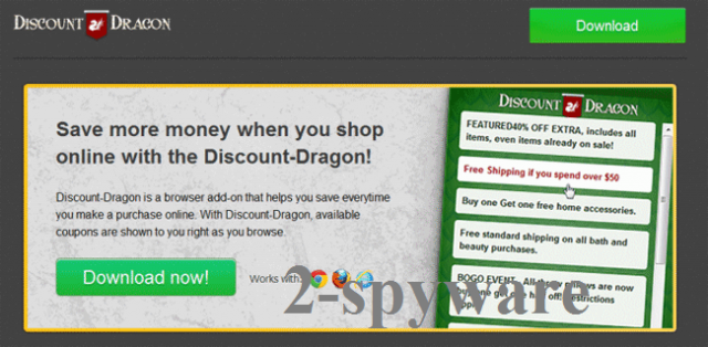 instantanea di il virus 'Ads by Discount Dragon' instantanea di il virus 'Ads by Discount Dragon'