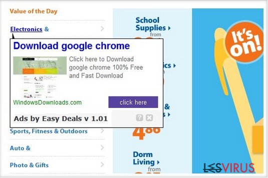 instantanea di Il virus FineDealSoft instantanea di Il virus FineDealSoft