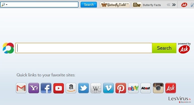 instantanea di il Toolbar ButterflyField instantanea di il Toolbar ButterflyField
