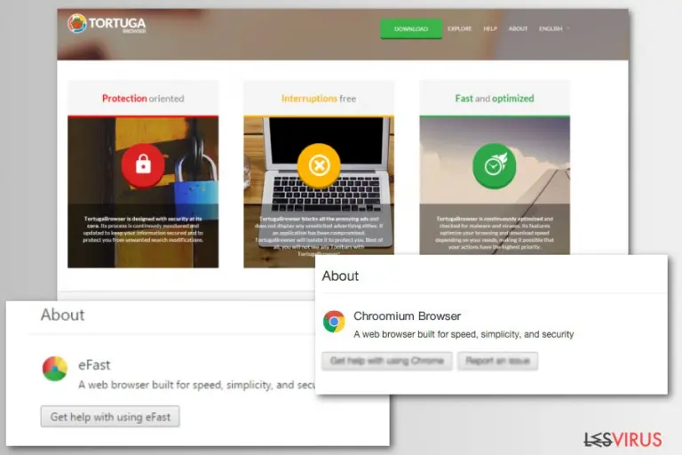 Chromium virus fake browsers