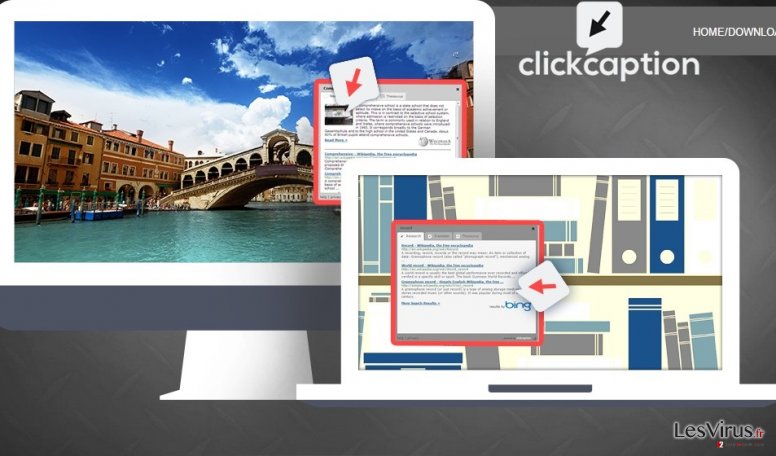 instantanea di Gli annunci commerciali di ClickCaption instantanea di Gli annunci commerciali di ClickCaption