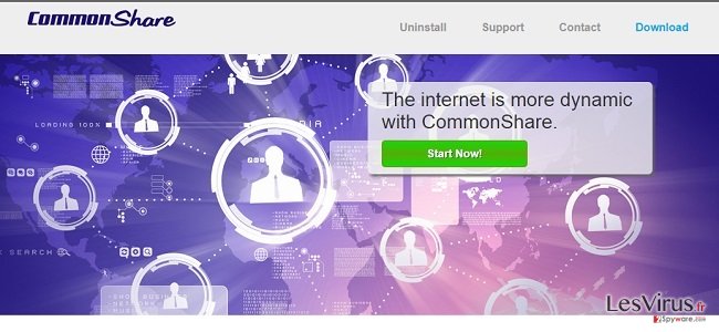 instantanea di le pubblicità ed offerte di CommonShare instantanea di le pubblicità ed offerte di CommonShare