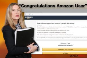 Virus "Congratulazioni utente Amazon"