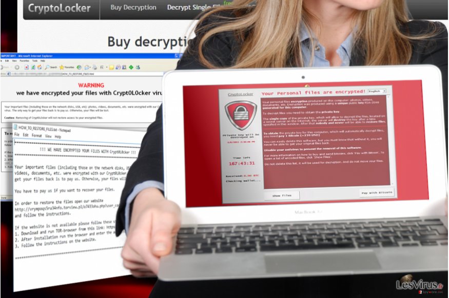 instantanea di Il virus Crypt0L0cker instantanea di Il virus Crypt0L0cker