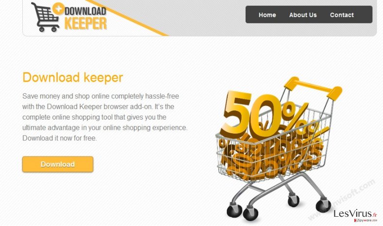 instantanea di Le pubblicità di Download Keeper instantanea di Le pubblicità di Download Keeper