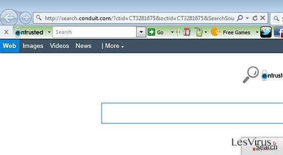 instantanea di Entrusted Toolbar instantanea di Entrusted Toolbar