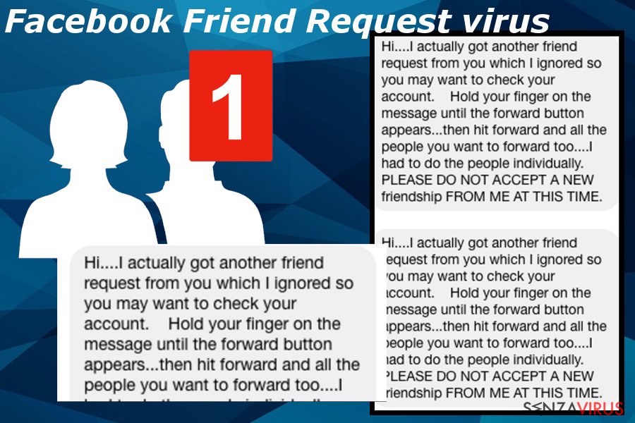 Virus delle Richieste d'Amicizia di Facebook