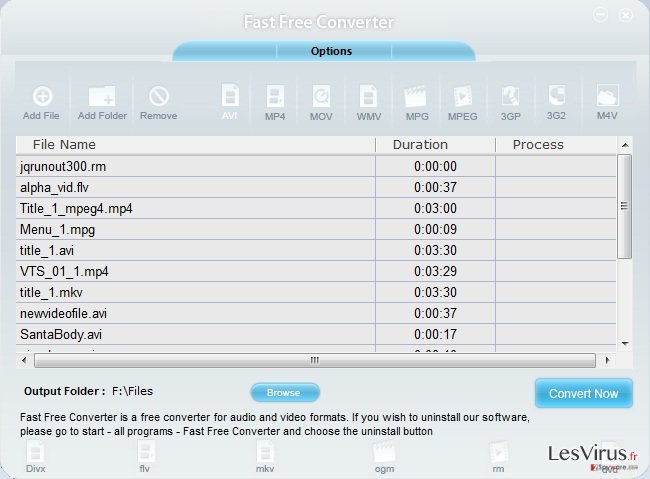 instantanea di Fast Free Converter instantanea di Fast Free Converter