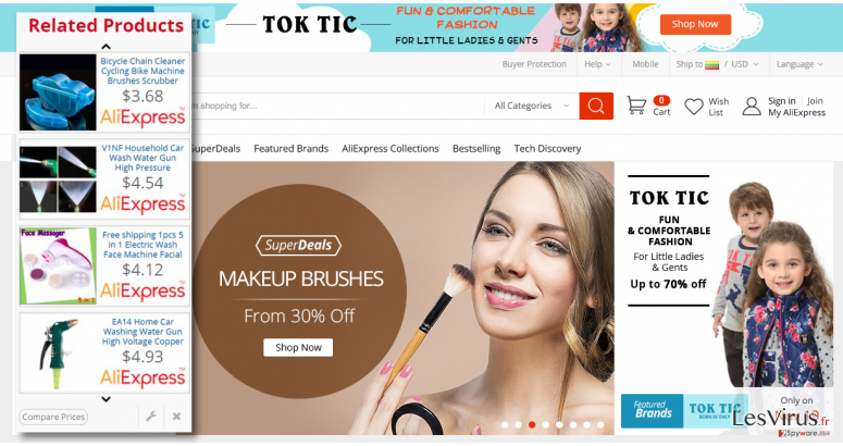 instantanea di Gli annunci commerciali di Activities.aliexpress.com instantanea di Gli annunci commerciali di Activities.aliexpress.com