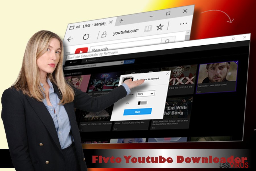 L'app Flvto Youtube Downloader