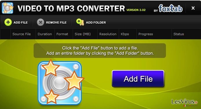 instantanea di FoxTab Video Converter instantanea di FoxTab Video Converter