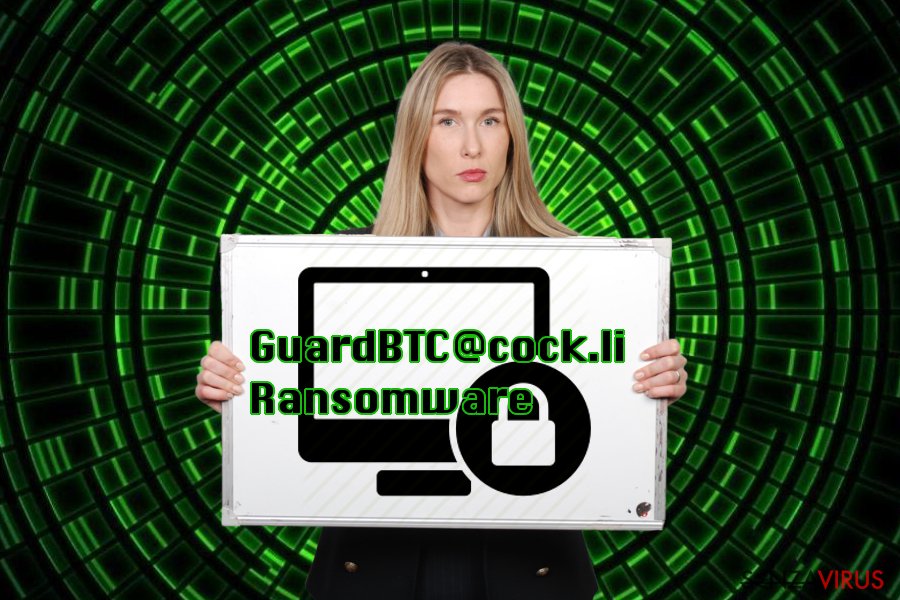 Il ransomware GuardBTC@cock.li