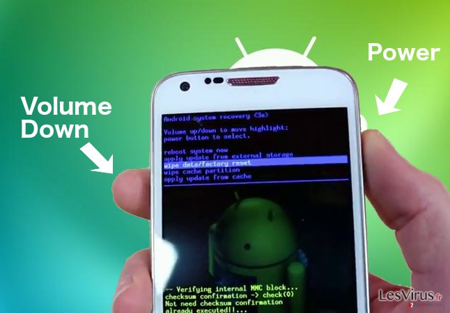 instantanea di Il ransomware Android instantanea di Il ransomware Android