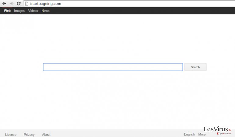 instantanea di Istartpageing.com hijack instantanea di Istartpageing.com hijack