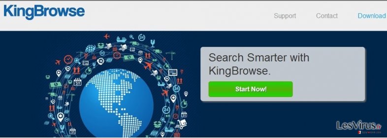 instantanea di Gli annunci commerciali di KingBrowse Deals e KingBrowse instantanea di Gli annunci commerciali di KingBrowse Deals e KingBrowse