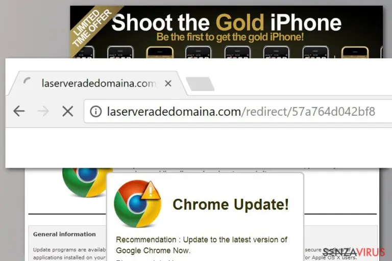 Laserveradedomaina.com redirect example