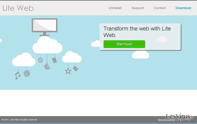 instantanea di Le pubblicità di Lite Web instantanea di Le pubblicità di Lite Web