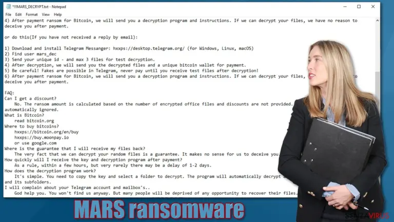 MARS ransomware virus