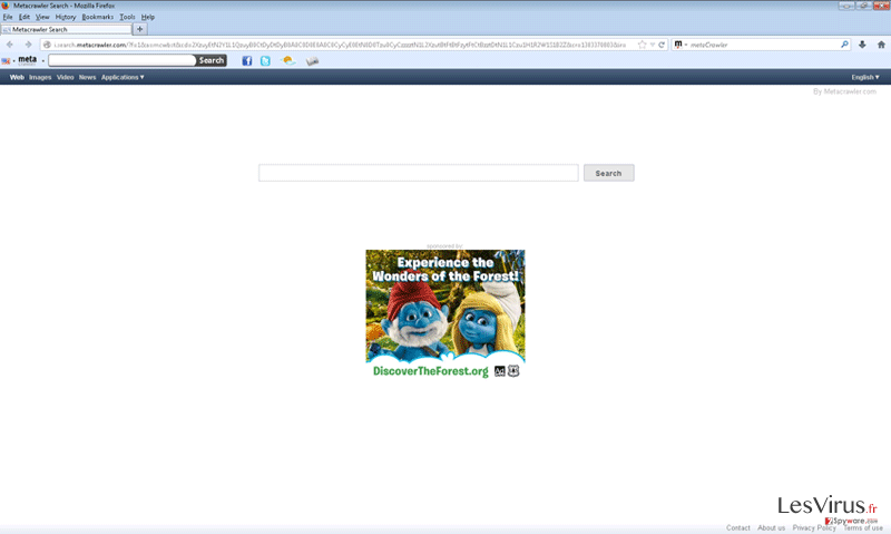 instantanea di Metacrawler Toolbar instantanea di Metacrawler Toolbar