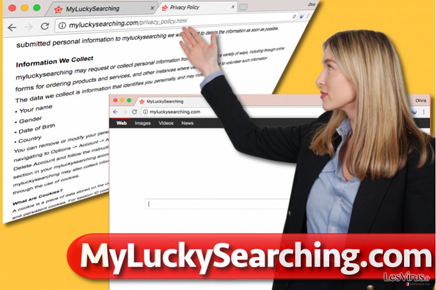 Il virus MyLuckySearching.com