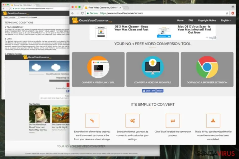 Displaying Online Video Converter