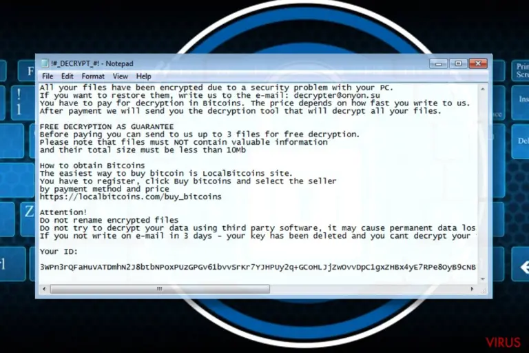 OnyonLock ransomware note