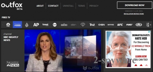 instantanea di Outfox TV instantanea di Outfox TV