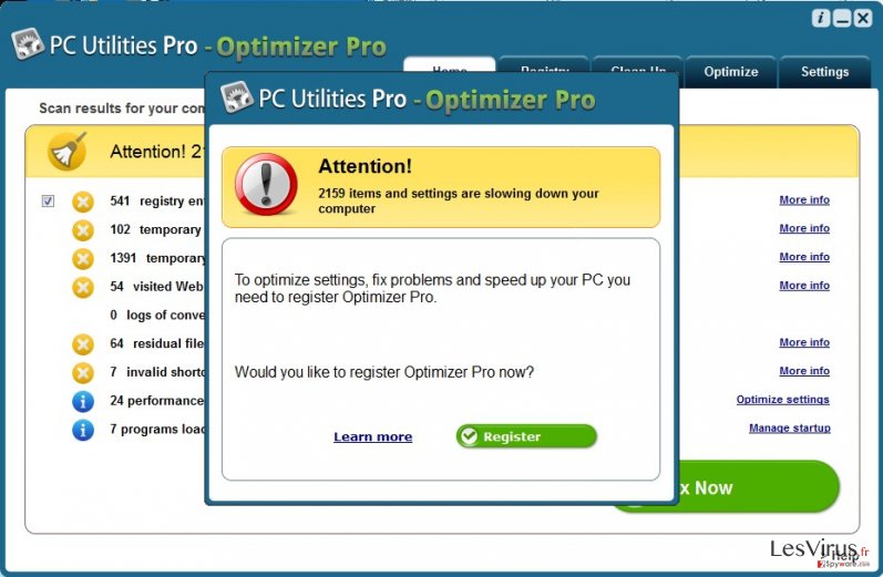 instantanea di PC Utilities Pro – Optimizer Pro instantanea di PC Utilities Pro – Optimizer Pro