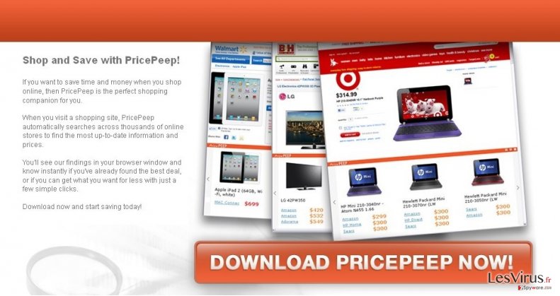 instantanea di PricePeep instantanea di PricePeep