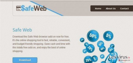 instantanea di SafeWeb adware instantanea di SafeWeb adware