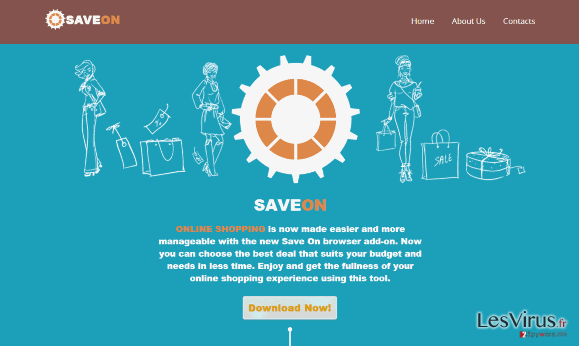 instantanea di Il virus SaveOn instantanea di Il virus SaveOn