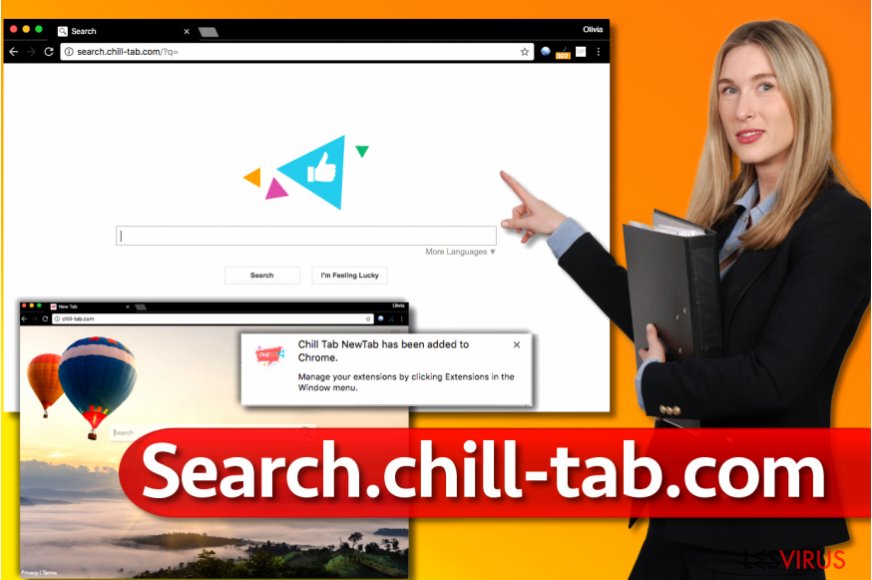 l browser hijacker Search.chill-tab.com