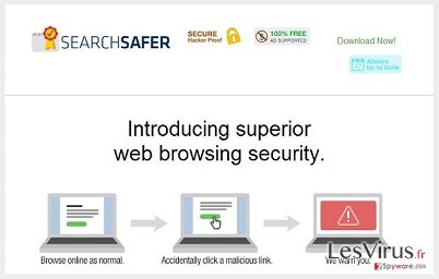 instantanea di Search Safer virus instantanea di Search Safer virus