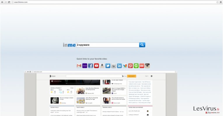 Lo screenshot di searchinme.com