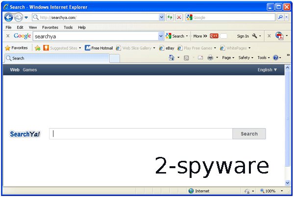 instantanea di SearchYa virus instantanea di SearchYa virus