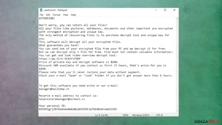 Shgv ransomware virus