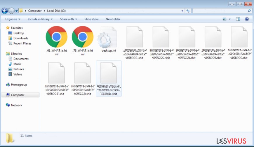 instantanea di Il virus Locky instantanea di Il virus Locky