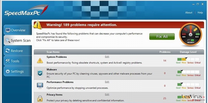 instantanea di SpeedMaxPc instantanea di SpeedMaxPc