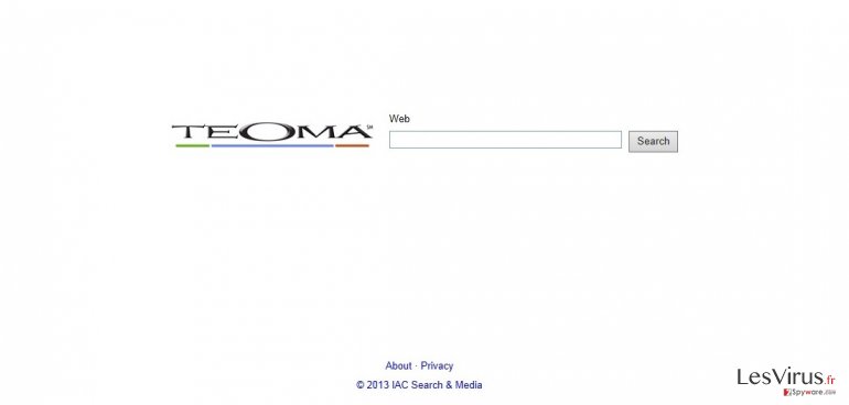 instantanea di Teoma Web Search instantanea di Teoma Web Search