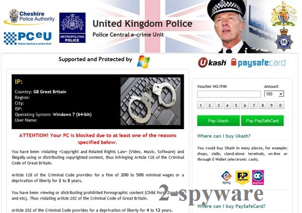 instantanea di UK Police virus instantanea di UK Police virus