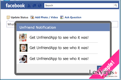 instantanea di UnfriendTool instantanea di UnfriendTool