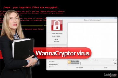 Il virus ransomware WannaCryptor