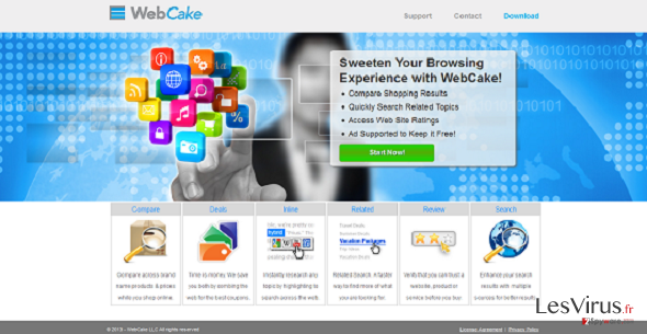 instantanea di WebCake instantanea di WebCake