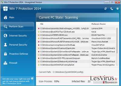 instantanea di XP Protection 2014 instantanea di XP Protection 2014