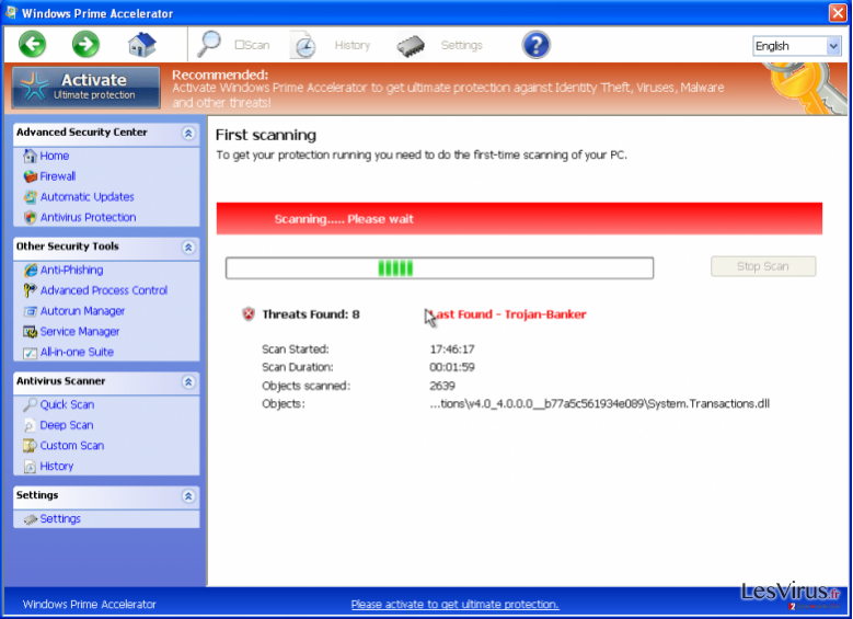 instantanea di Windows Prime Accelerator instantanea di Windows Prime Accelerator