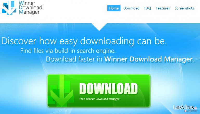 instantanea di Winner Download Manager instantanea di Winner Download Manager