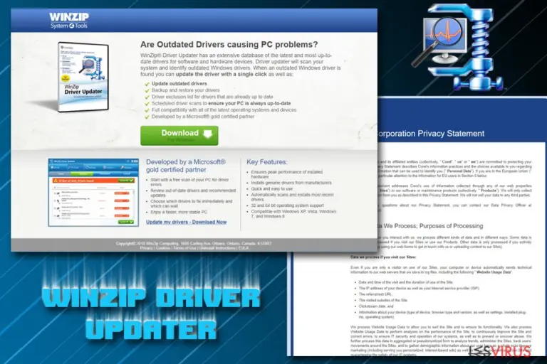 WinZip Driver Updater PUP