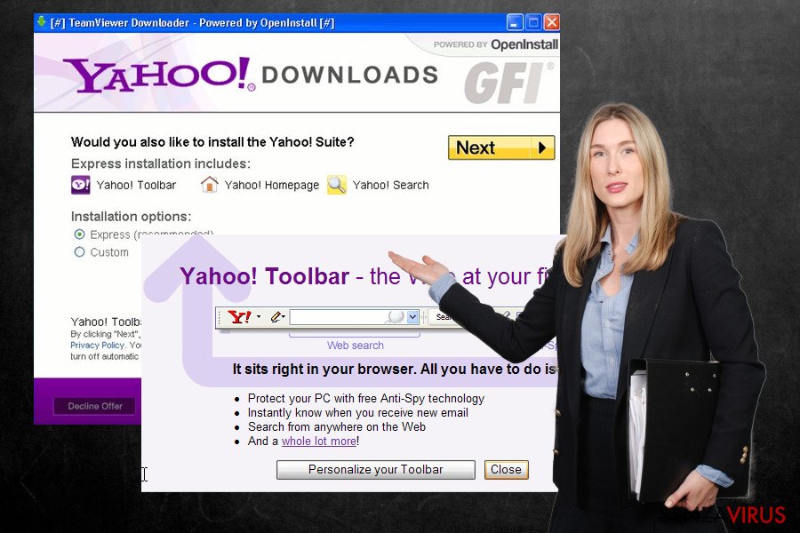 Rimuovere Yahoo Toolbar (Guida alla rimozione) - Aggiornato a Lug 2016